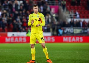 Birmingham City are reportedly interested in signing goalkeeper Bailey Peacock-Farrell